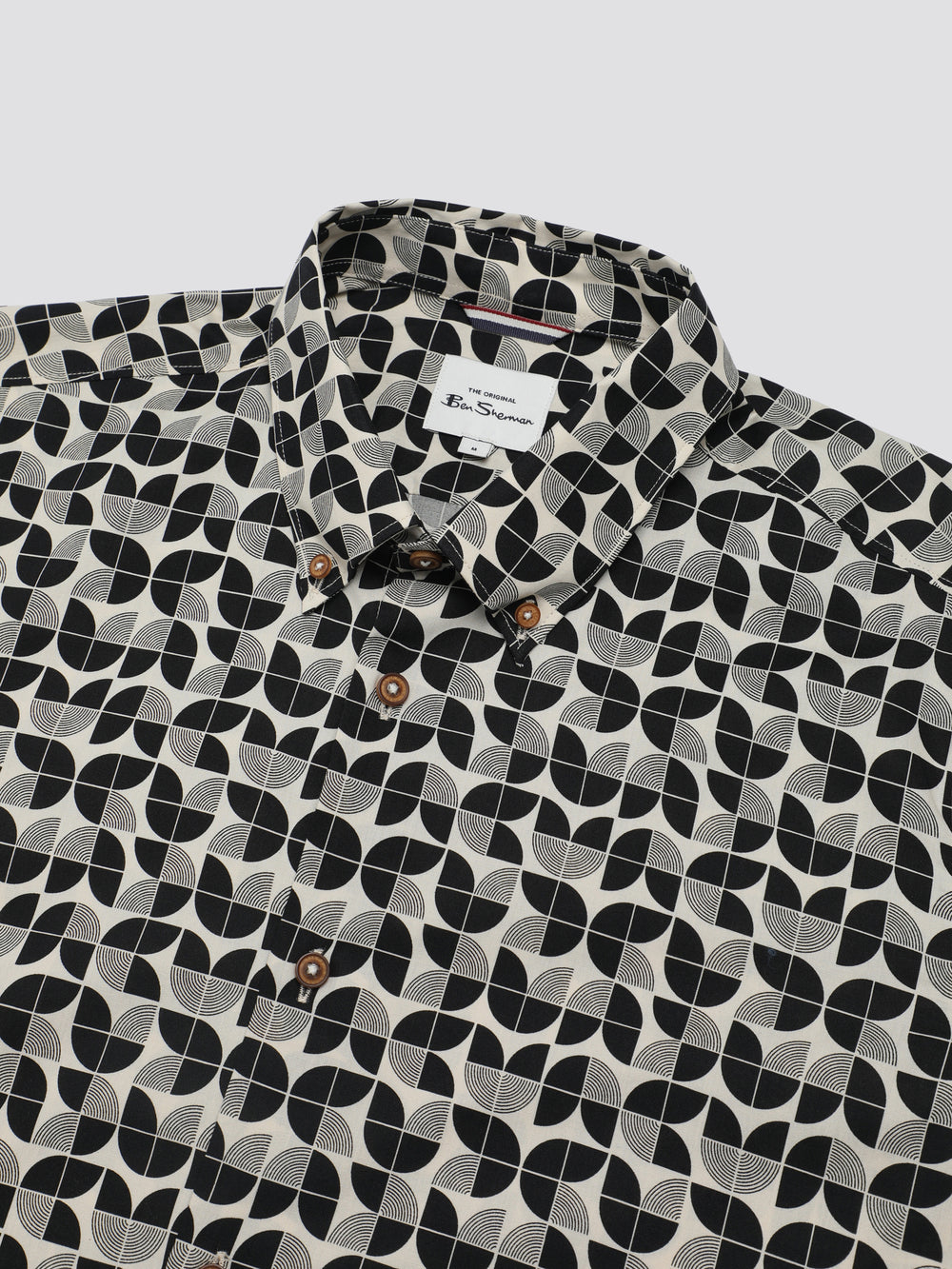 Black Ben Sherman Linear Shirts | ZUEYCM-906