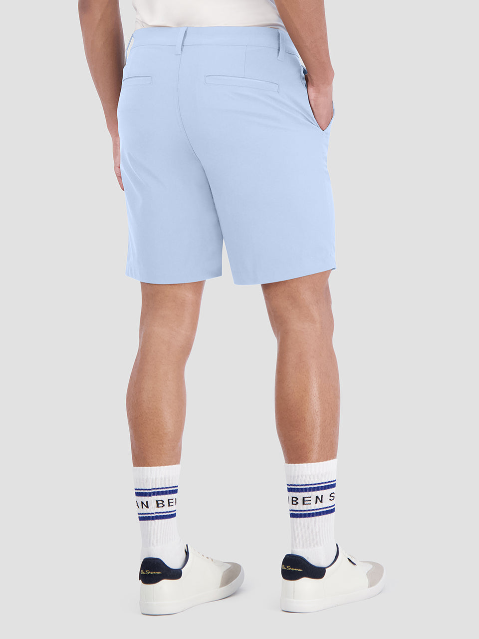 Blue Ben Sherman 4Way Stretch Tech Shorts | TOXDVF-847