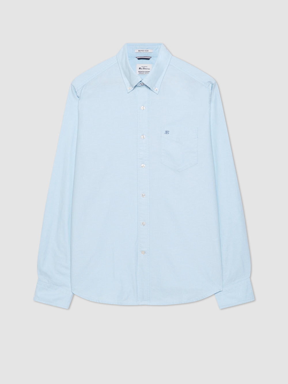 Blue Ben Sherman Brighton Oxford Organic Shirts | DZGJHN-436