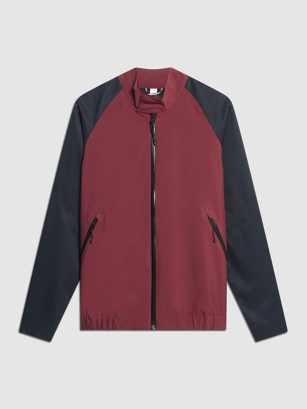 Burgundy Ben Sherman Waterproof Harrington Jackets | XILWZN-569