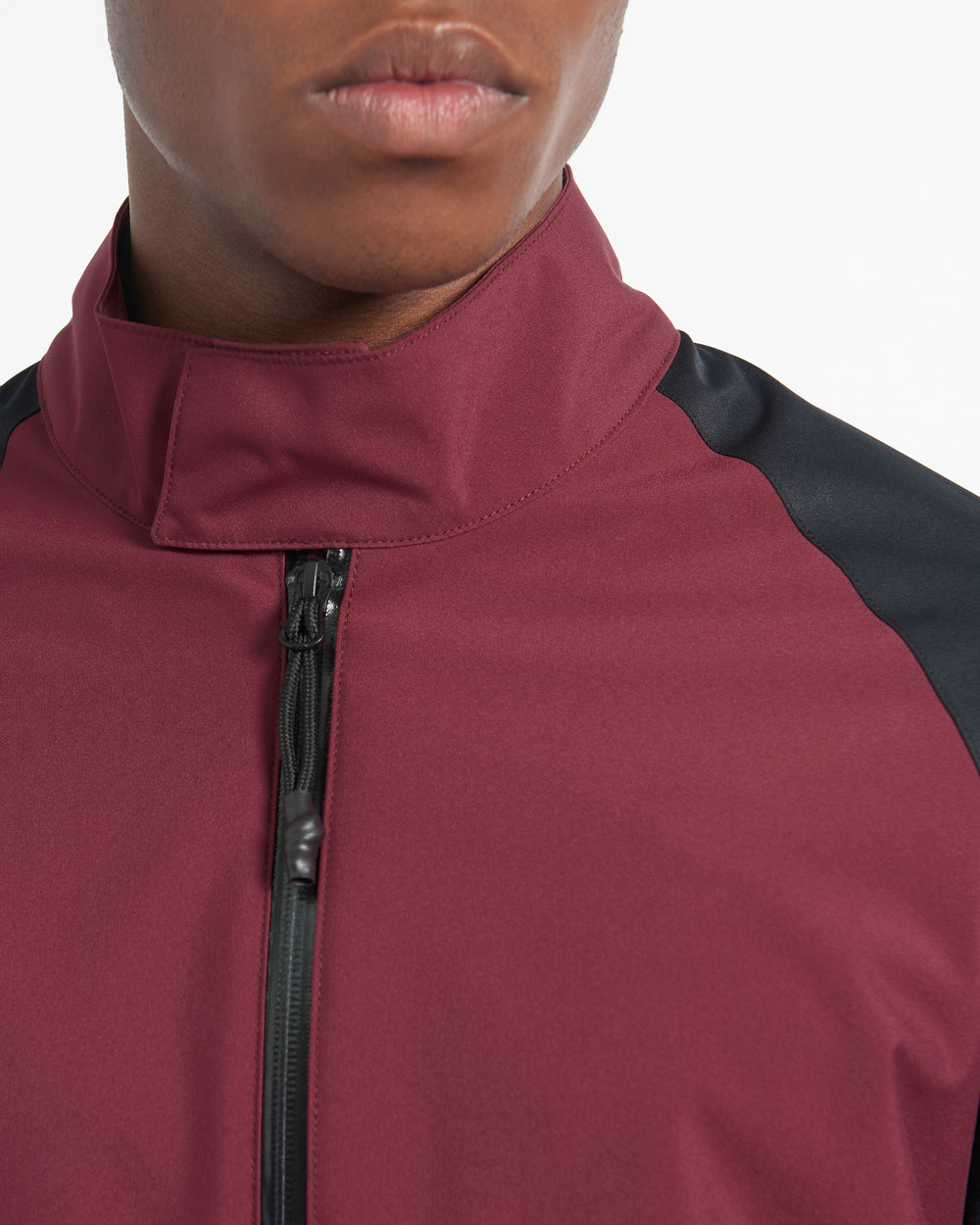 Burgundy Ben Sherman Waterproof Harrington Jackets | XILWZN-569