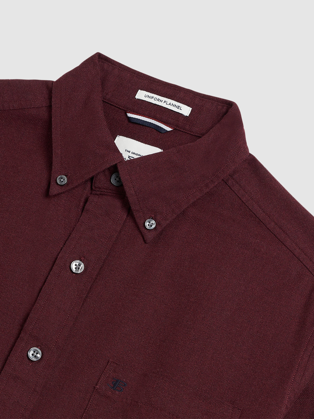 Burgundy / Navy / Beige Ben Sherman Uniform Flannel Shirts | AMIFTX-578