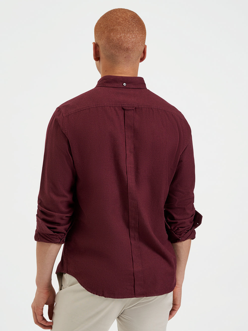 Burgundy / Navy / Beige Ben Sherman Uniform Flannel Shirts | AMIFTX-578