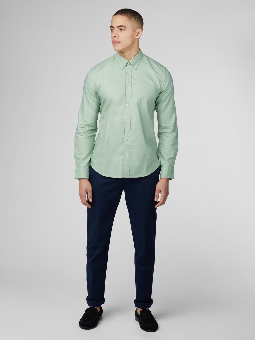 Green Ben Sherman Signature Oxford Shirts | KEHAMU-691