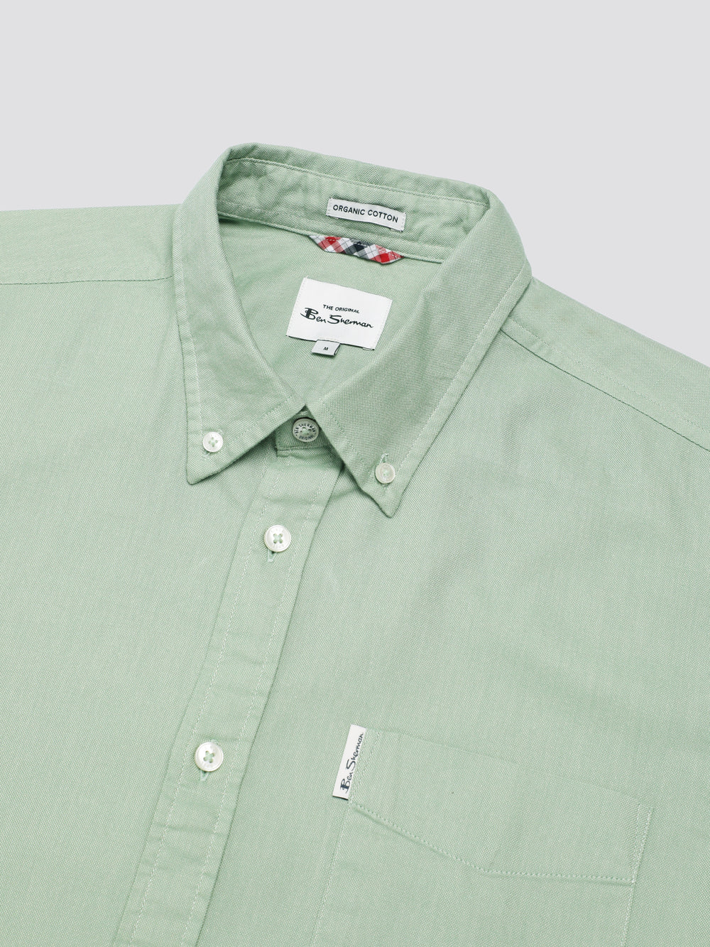 Green Ben Sherman Signature Short Sleeve Oxford Shirts | WKSIXV-147