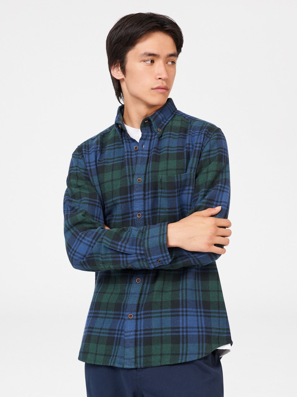 Green Ben Sherman Signature Tartan Check Shirts | MZNYJQ-649