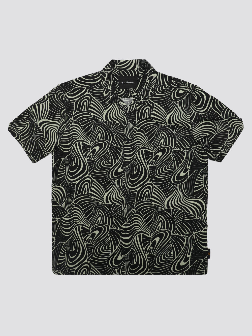 Mint Ben Sherman B by Ben Sherman Psychedelic Swirl Print Shirts | TQJOKM-125