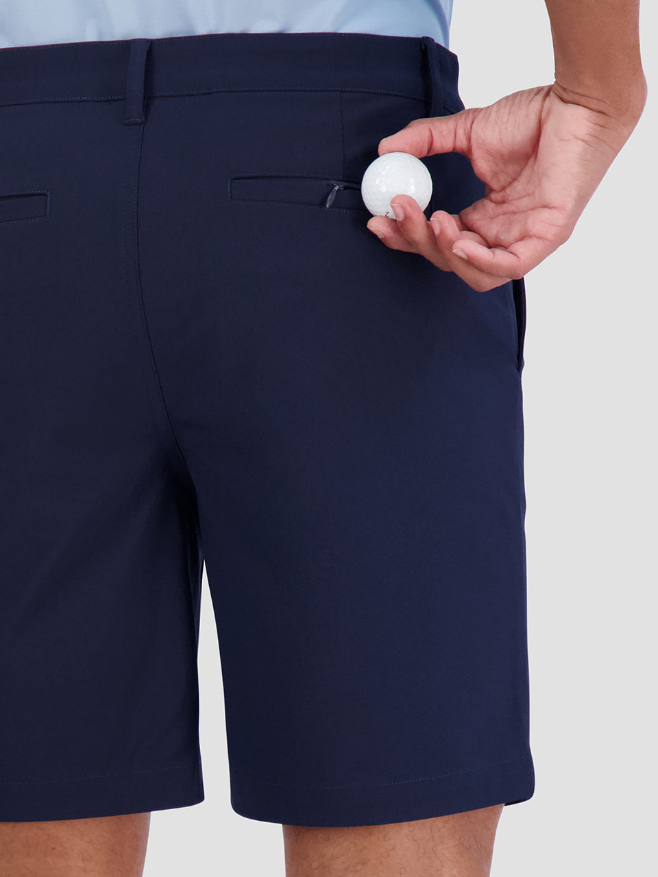 Navy Ben Sherman 4Way Stretch Tech Shorts | VWKLXN-967