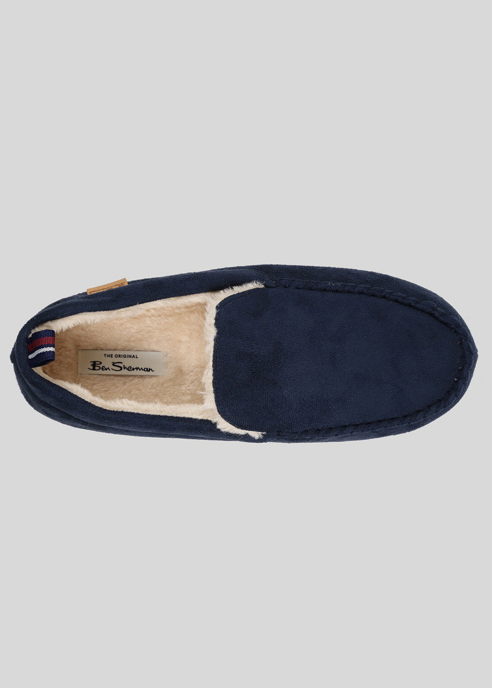 Navy Ben Sherman Casa Cartegena Moccasin Slipper | WYXUPF-695