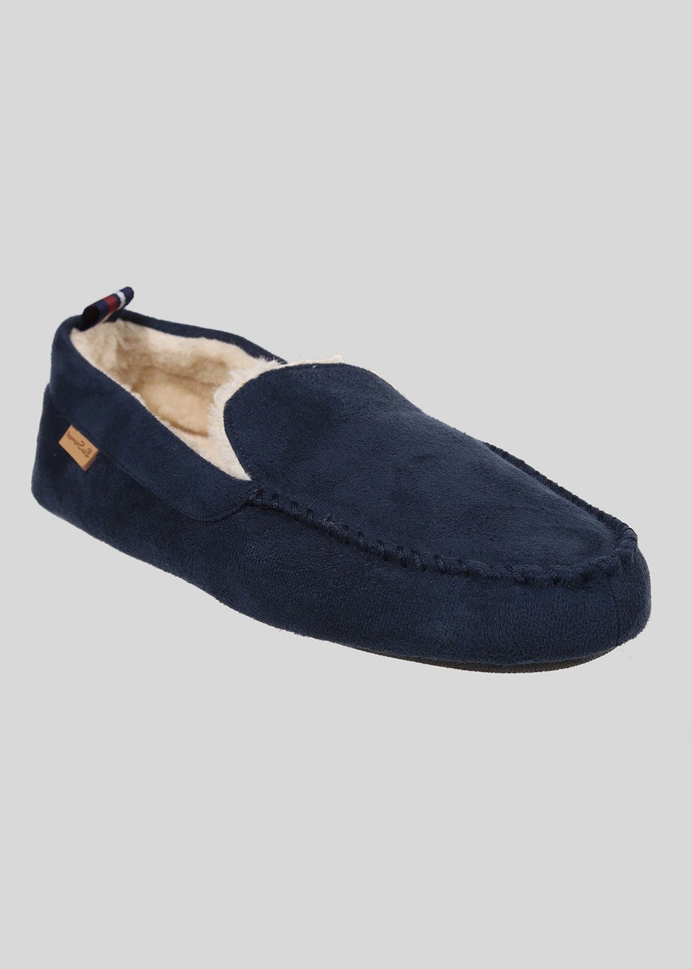 Navy Ben Sherman Casa Cartegena Moccasin Slipper | WYXUPF-695