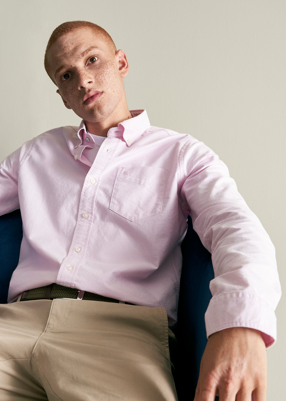 Pink Ben Sherman Brighton Oxford Organic Shirts | BXFTYN-023