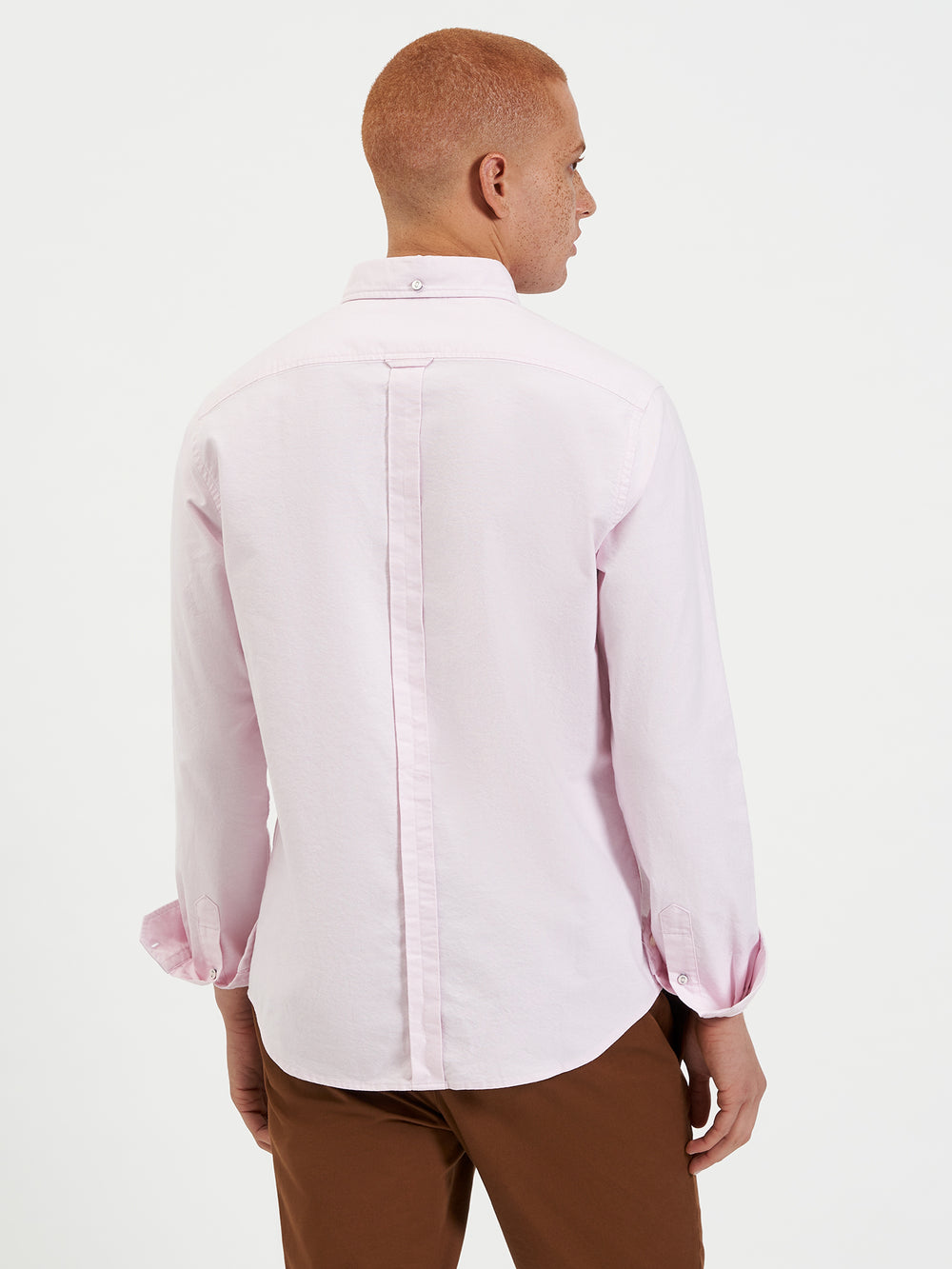 Pink Ben Sherman Brighton Oxford Organic Shirts | BXFTYN-023