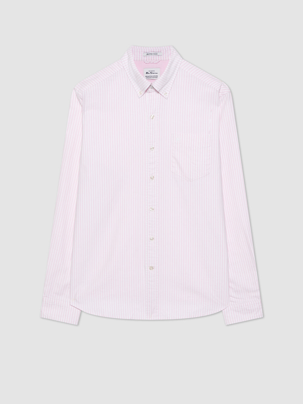 Pink Stripes Ben Sherman Brighton Oxford Shirts | WEFNJC-041