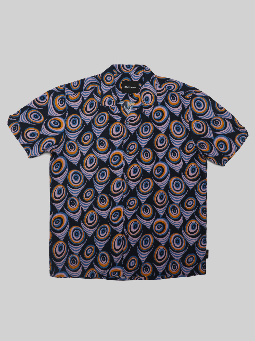 Purple Ben Sherman B by Ben Sherman Psychedelic Print Shirts | ZBOFWJ-705