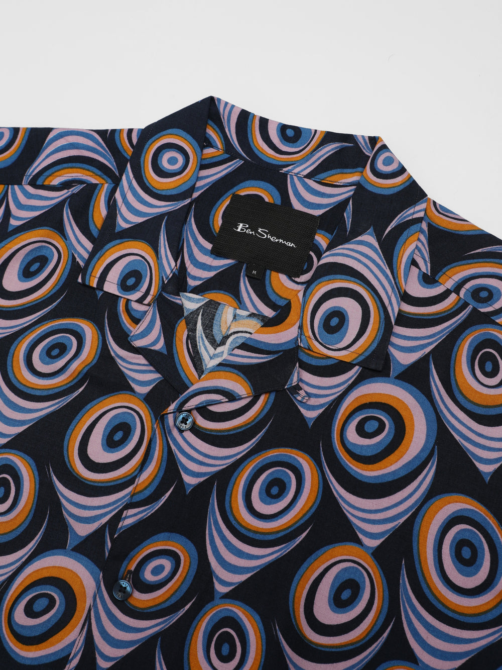 Purple Ben Sherman B by Ben Sherman Psychedelic Print Shirts | ZBOFWJ-705