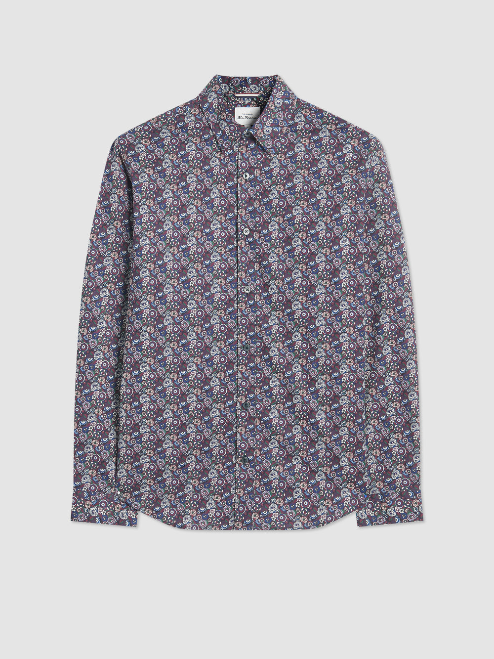 Purple Ben Sherman Winter Floral Shirts | SJLVHR-617