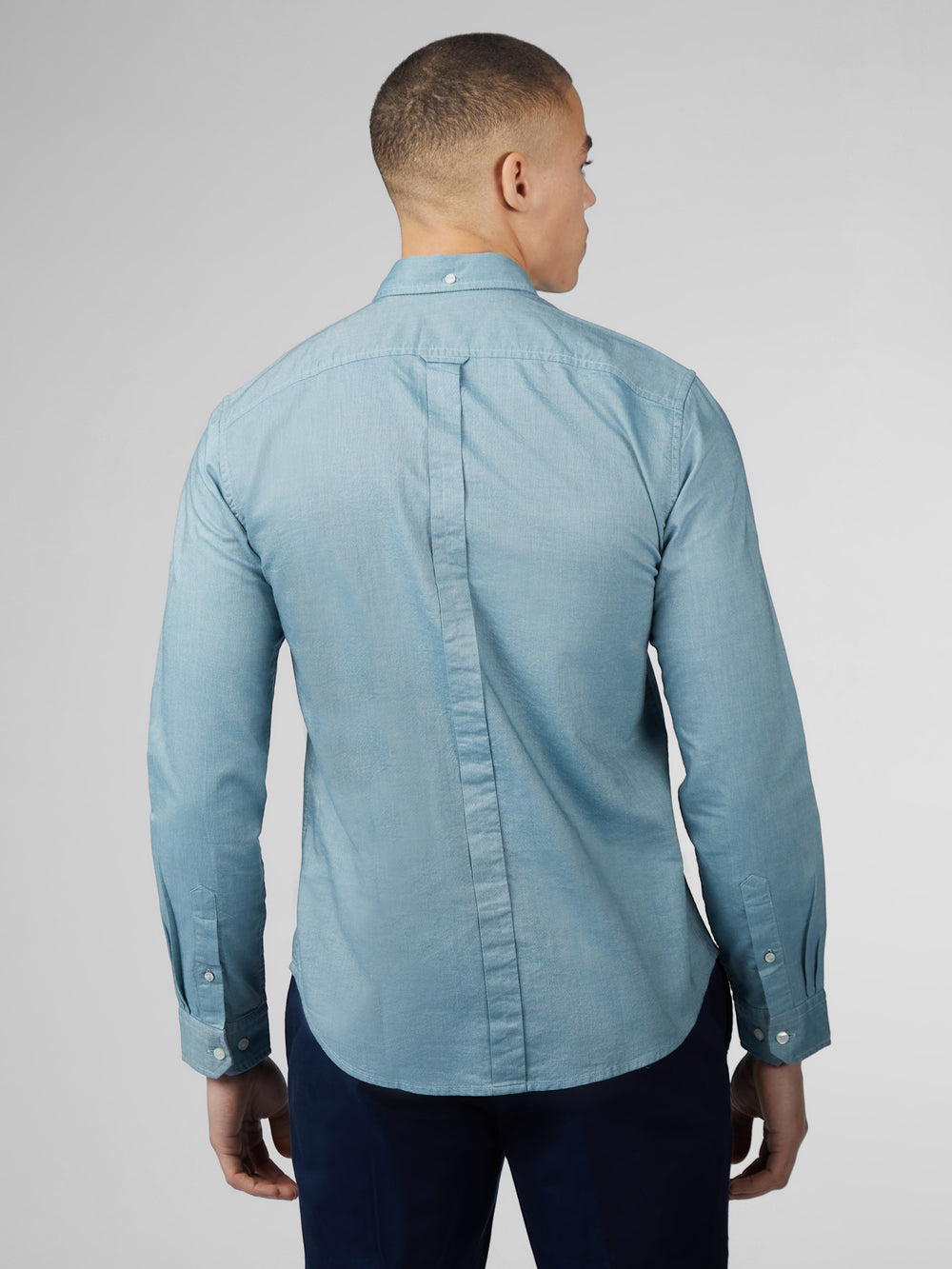 Turquoise Ben Sherman Signature Oxford Shirts | VYXTRL-016